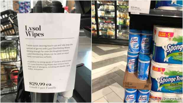 What constitutes price gouging in Alberta during a pandemic?