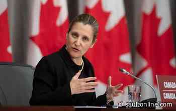 Increased border traffic likely as Canada, U.S. economies reopen: Freeland
