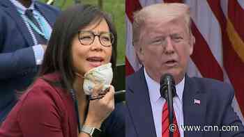 Trump's response to Asian-American reporter called 'nasty'