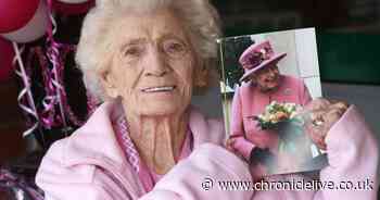 Watch heartwarming moment Gateshead great-great grandmother's family surprise her for 100th birthday - Chronicle Live
