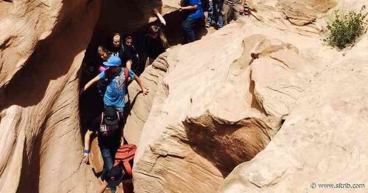 At least one hiker killed in Utah slot canyon flash flood; search teams looking people who may be trapped