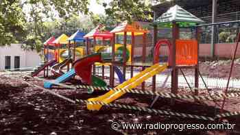 Praça do bairro Esperança de Panambi conta com nova brinquedolândia - Rádio Progresso de Ijuí