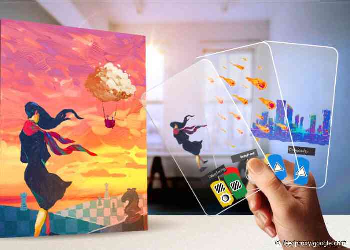 Canvas  transparent card spatial puzzle game from $28