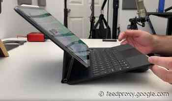 Here is another look at the iPad Pro Magic Keyboard