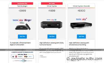 Tata Sky Binge+ Price in India Cut by Rs. 2,000 for New and Existing Customers