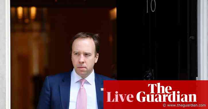 UK coronavirus live: Hancock says care home deaths nearly halved in last few weeks