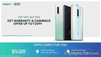 Oppo A5 2020, A9 2020, Reno 3 Pro, More Phones Listed With Cashback, Telecom Offers: All Details