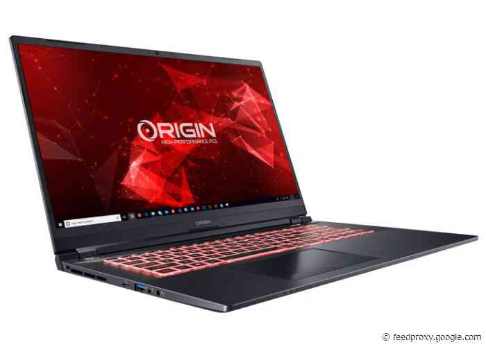 OriginPC EVO17-S  gaming laptop with Intel 10th Gen, GeForce RTX and up to 64GB RAM