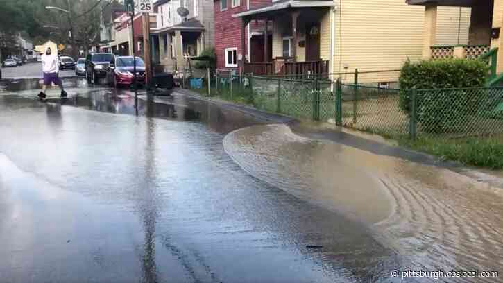 Calera Street Flooded After Water Main Break Closes Part Of Baldwin Road In Hays