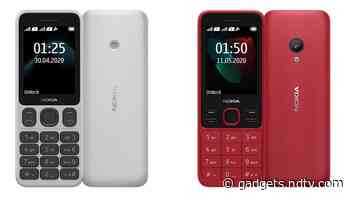 Nokia 125, Nokia 150 (2020) Feature Phones With 1,020mAh Battery, FM Radio Launched: Price, Specifications