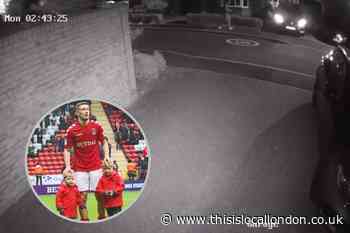 Charlton footballer Jason Pearce has Mercedes stolen from his home overnight