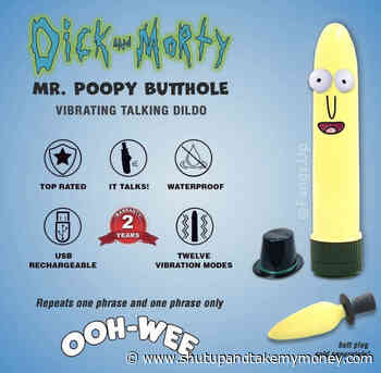 Dick And Morty Mr Poopy Butthole Vibrating Talking Dildo – Meme