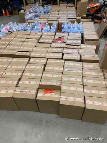 Contraband cigarettes seized