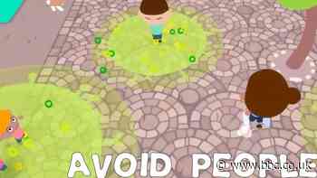 Coronavirus: Lockdown walk inspired social distancing game