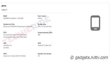 Motorola One Vision Plus, Moto E7 Spotted in Separate Listings: Report