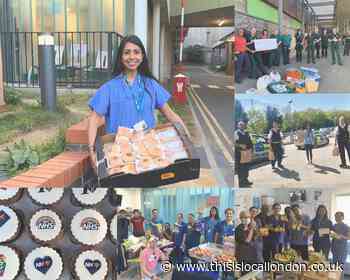 NHS dentist delivers thousands of food and PPE across South London