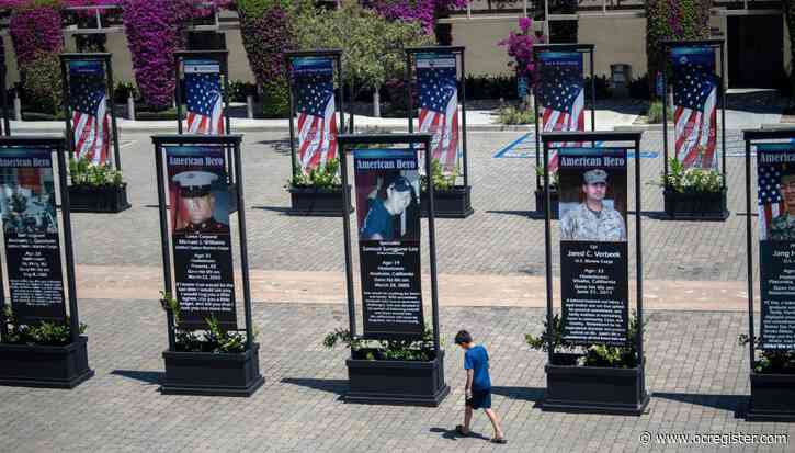 Mission Viejo marks Memorial Day with a drive-through tribute to fallen troops