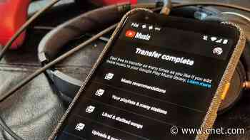 Move your Google Play Music data to YouTube Music video     - CNET