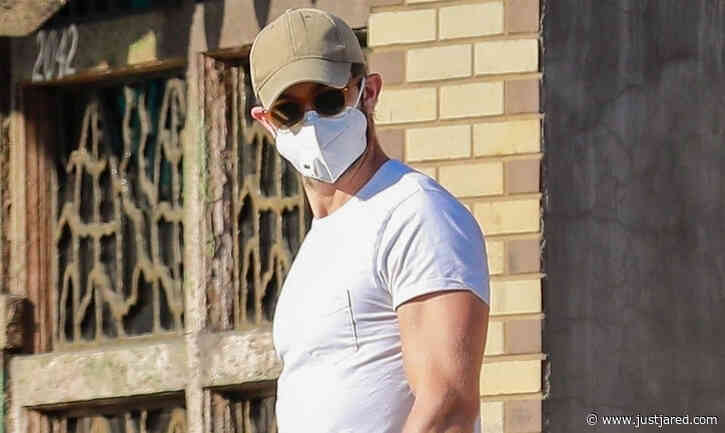 Chace Crawford Picks Up Takeout Food While Looking So Fit