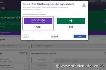 MPs mark first electronic vote in the House of Commons - St Helens Star