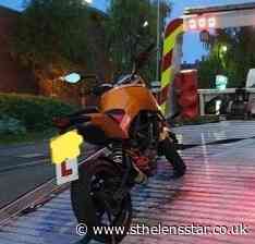 Bike seized and rider arrested on suspicion of drug driving - St Helens Star