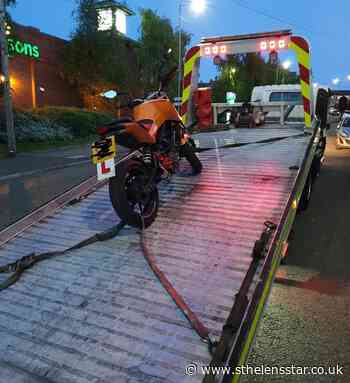 Two vehicles seized overnight - St Helens Star