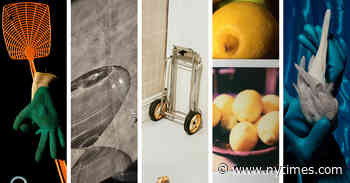 Still Life With Fly Swatter, or Hourglass, or Lemons