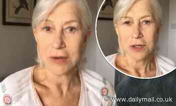 Dame Helen Mirren uses famous L'Oreal catchline 'Because you're worth it' in support of NHS nurses