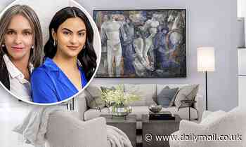 Riverdale actress Camila Mendes, 25, poses with her mother Gisele, 55