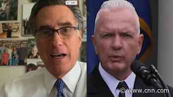 GOP Sen. Romney rebukes Trump official for what he said at briefing