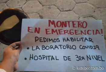 En Montero planean hasta una huelga de hambre para exigir la entrega del hospital de tercer nivel - EL DEBER