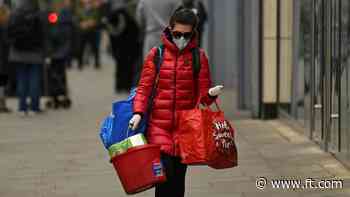 UK consumer spending drops over a third during lockdown