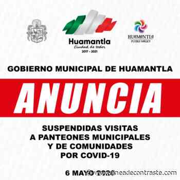 Permanecerán cerrados panteones municipales y de comunidad en Huamantla como medida de prevención por COVID-19 - Linea de Contraste