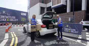 How a new contactless drive-through has transformed Warrington Market during lockdown - Cheshire Live