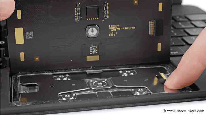 iFixit Provides Look Inside iPad Pro Magic Keyboard Trackpad