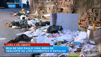 “Lixão' a céu aberto revolta moradores do Cambuci, em São Paulo - R7