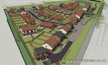Plans for housing development on green belt land near Acomb in York
