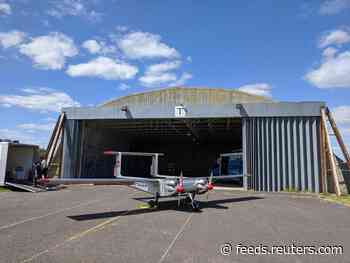 Delivery drone flies medical supplies to Britain's Isle of Wight