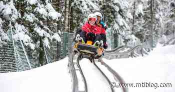 Mont Saint-Sauveur's Winter Mountain Coaster Is Opening This Weekend - MTL Blog