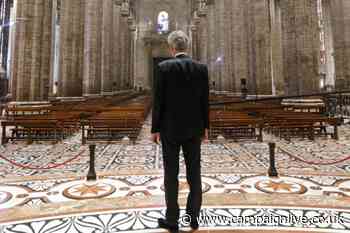 Bringing Andrea Bocelli's Music for Hope to the locked-down masses