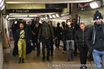 Transport packed as people in London return to work