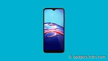 Moto E7 With 32GB Onboard Storage Reportedly Spotted on Android Enterprise Recommended Devices Site
