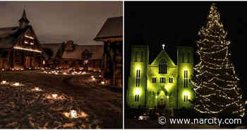 First Light Sainte-Marie Transforms Ontario Village Into Magical Christmas Wonderland - Narcity