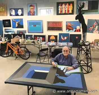 Meet city's 'Captain Kirk': Charles Pachter is sold on Orillia (10 photos) - OrilliaMatters