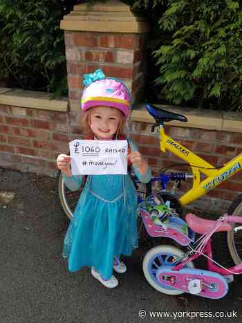 Beatrix’s bike charity boost