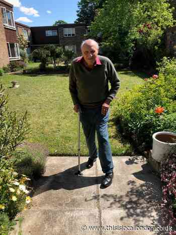 Elderly man walks 40,000 metres to fundraise for Beddington Church