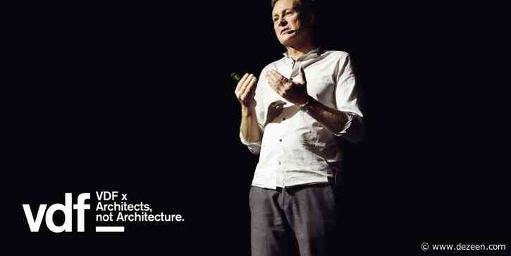 "I didn't want to become an architect at all" says Reiulf Ramstad in VDF lecture