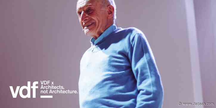 We entered the Pompidou competition "against my will" says Richard Rogers in VDF lecture