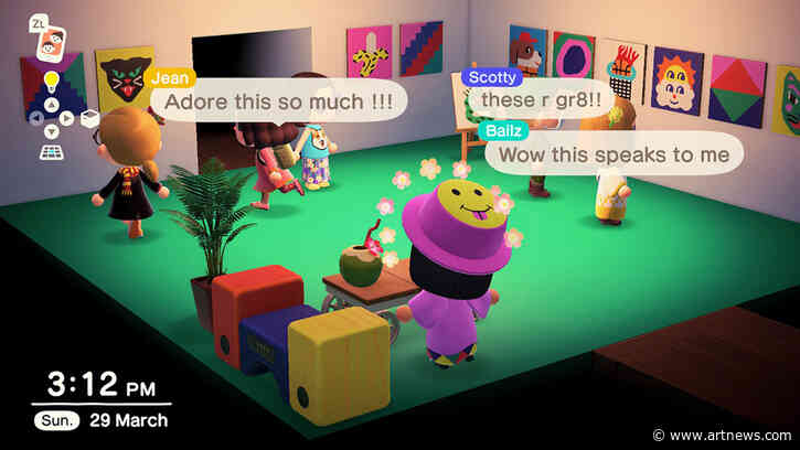 In Animal Crossing, Artists Find a Creative Outlet and a New Way to Connect