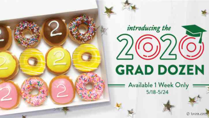 Krispy Kreme to give graduating seniors dozen doughnuts